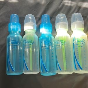 5 brand new dr browns bottles
